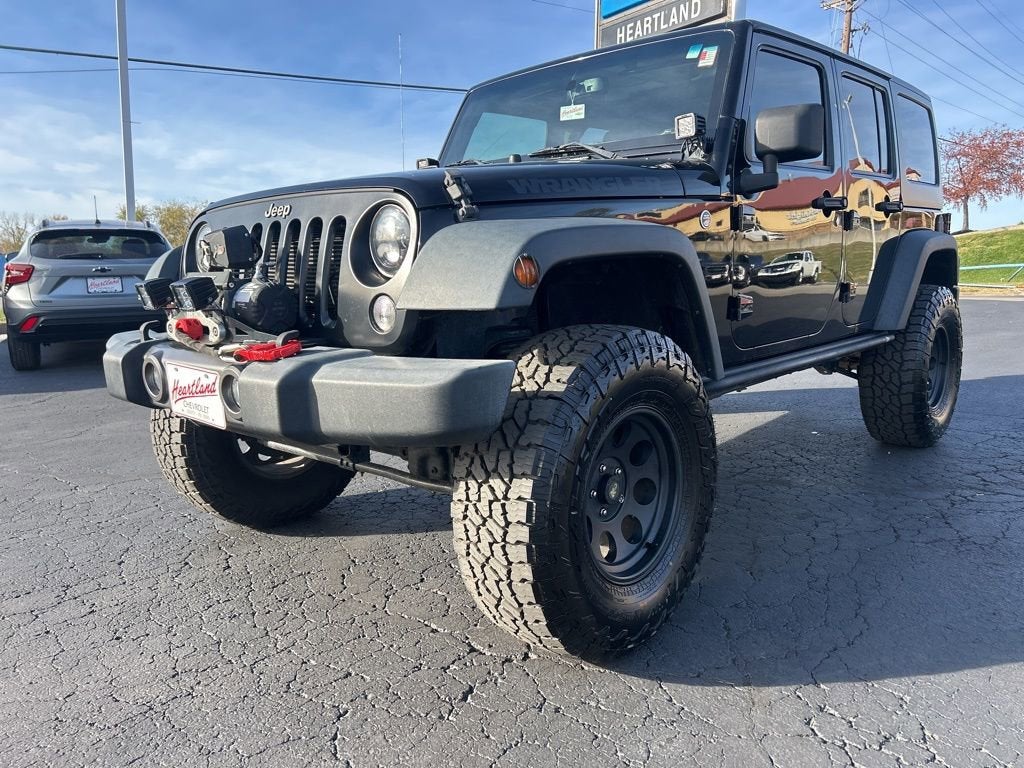 2016 Jeep Wrangler Unlimited Black Bear
