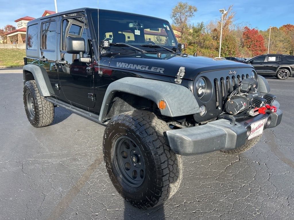 2016 Jeep Wrangler Unlimited Black Bear
