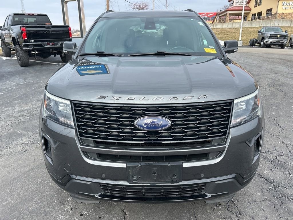 Used 2018 Ford Explorer Sport with VIN 1FM5K8GT5JGA55241 for sale in Kansas City