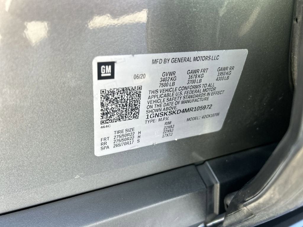 2021 Chevrolet Tahoe Premier